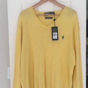Polo Ralph Lauren Yellow Sweater for Men